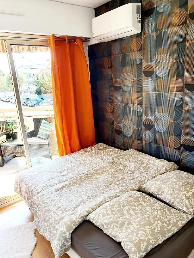 Bel Appartement A 50M De La Plage, 2 Pieces Climatisees, Parking Prive Antibes Apartment